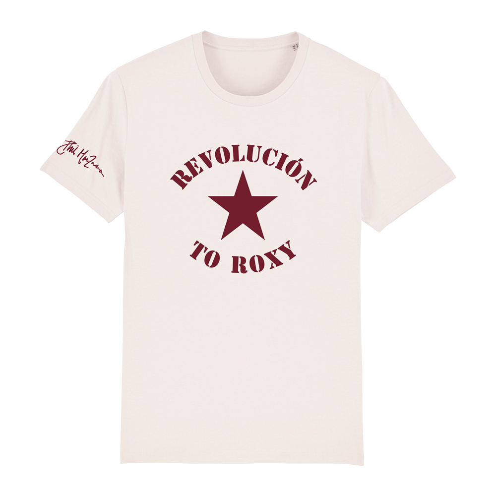 Revolucion To Roxy Tee - Vintage White