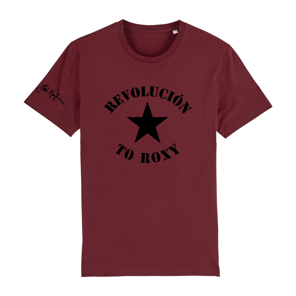 Revolucion To Roxy Tee - Burgundy