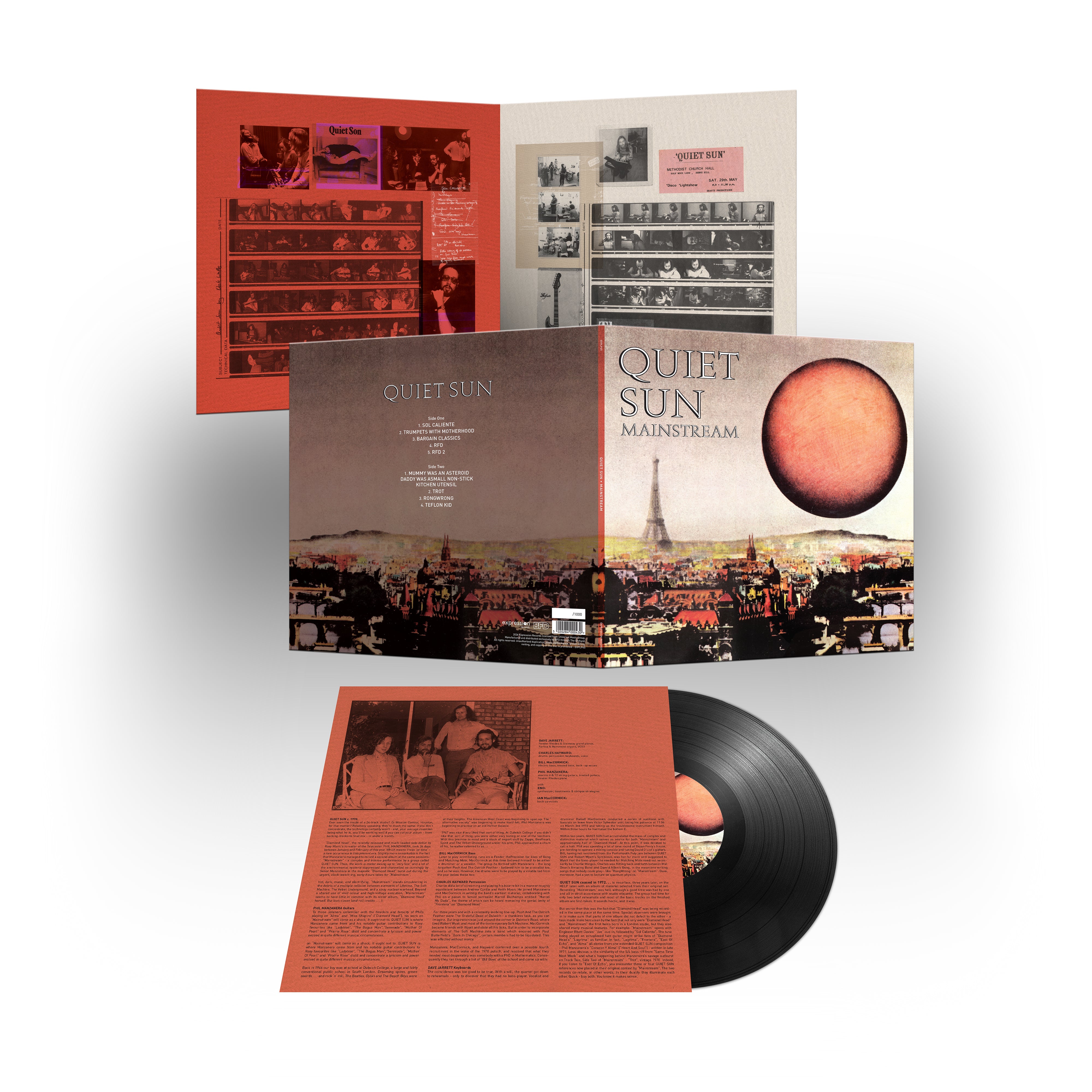 Quiet Sun - Mainstream Numbered Signed Vinyl (51st Anniversary