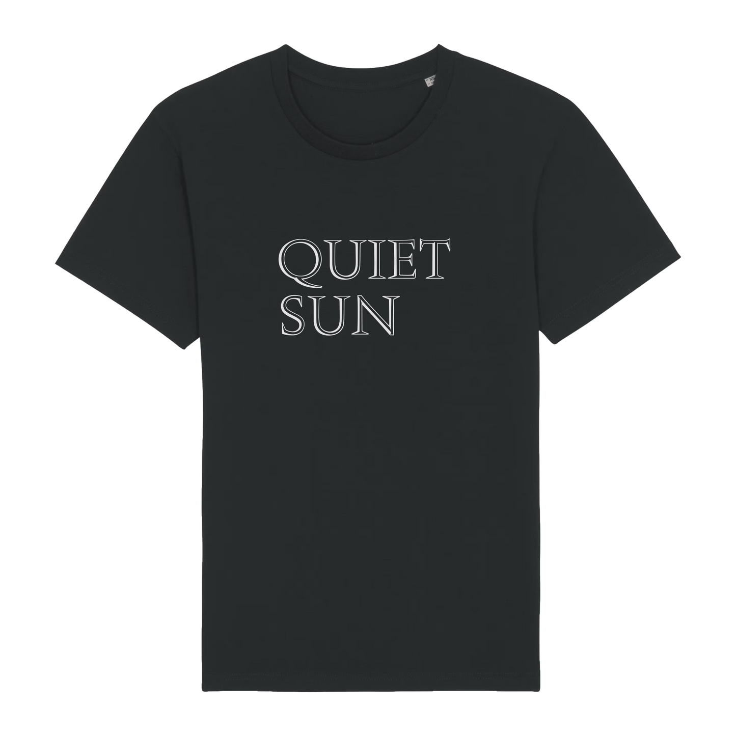 Quiet Sun 'Logo' Tee - Black