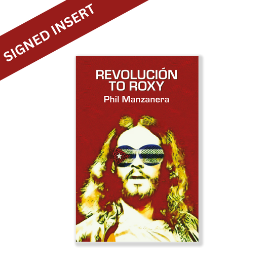 Revolucion To Roxy Book + Signed Commemorative Insert Bundle