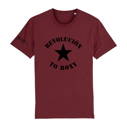Revolucion To Roxy Tee - Burgundy